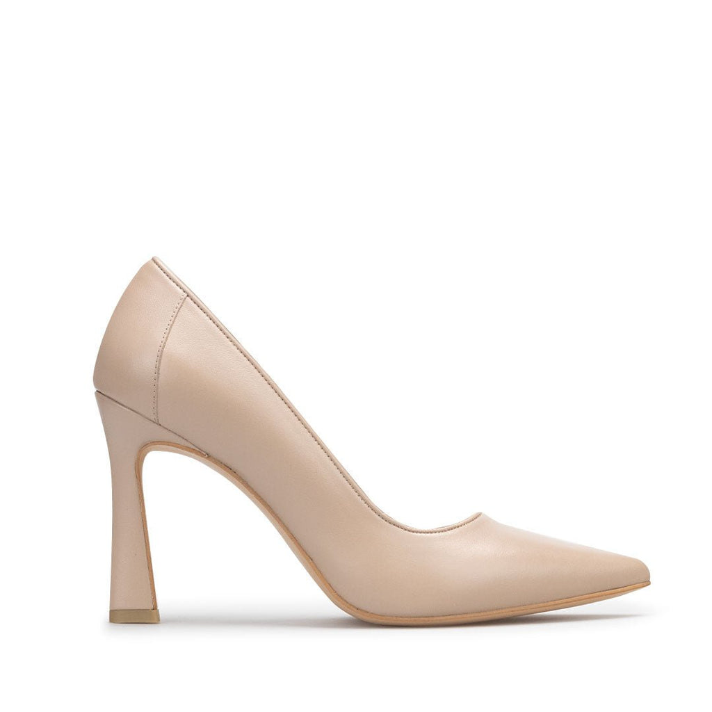 ANTONELLA | ZAPATILLA DE PIEL BEIGE